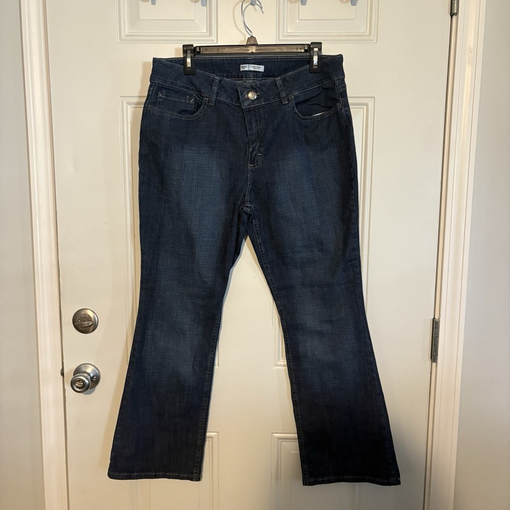 RIDERS by LEE Women's Boot Cut Mid Rise Denim Jeans 16P, Cute & Simple Jeans